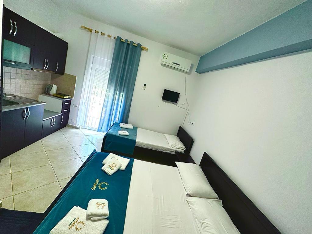Amaro Apartments Ksamil Esterno foto